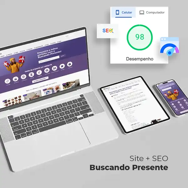 Site Buscando Presente