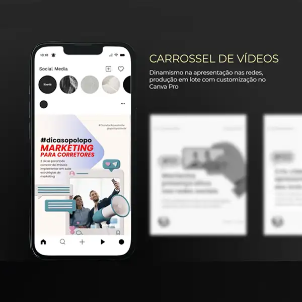 Carrossel em Vídeo para Instagram – Opolopo